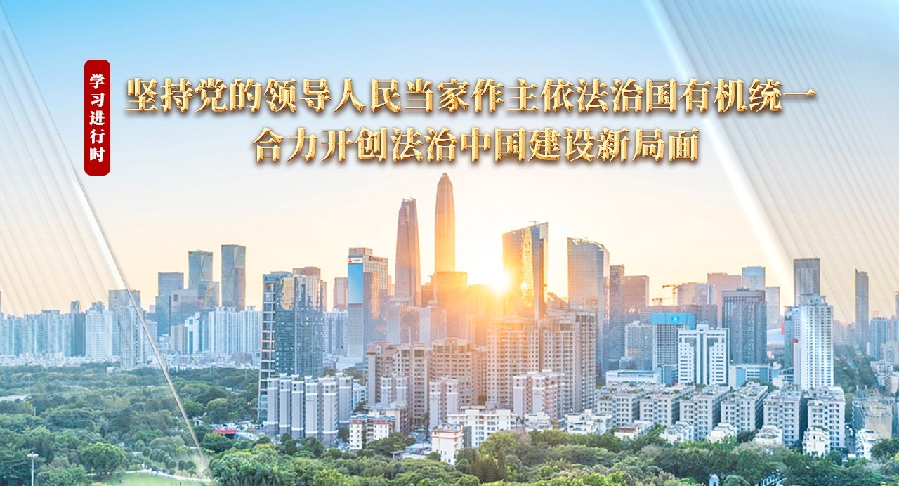 学习进行时丨坚持党的领导...