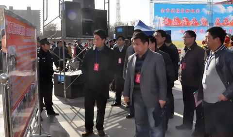 陕西渭南“抓基层办案促社会和谐”巡展正式启动