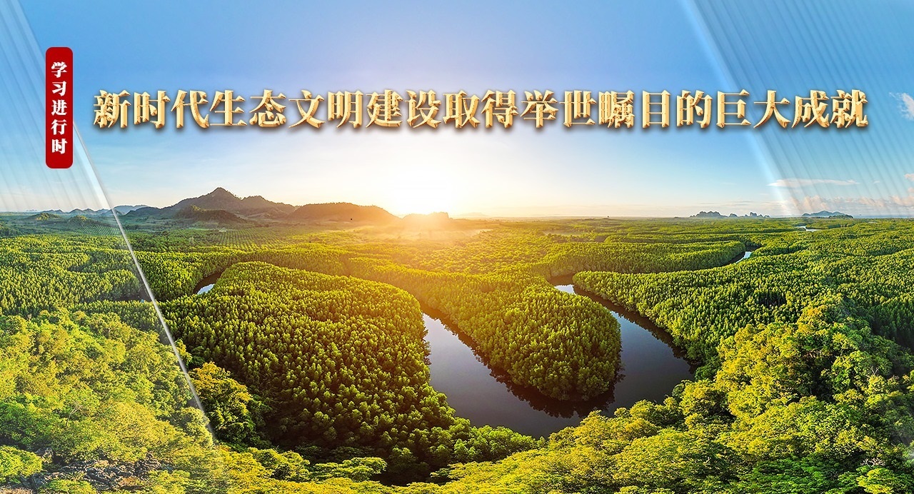 新时代生态文明建设取得举...