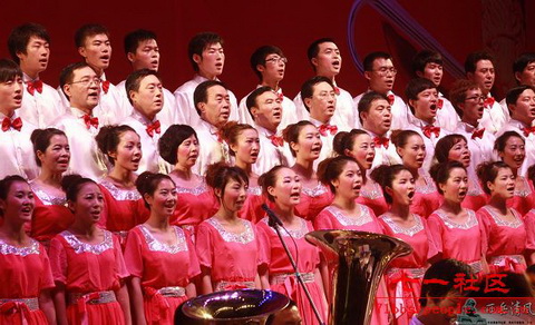 陕西渭南：举办“党在我心中”红歌合唱大赛
